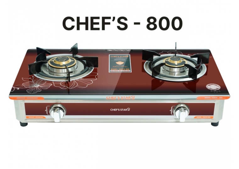 Bếp Gas CHEFS - 800 ( Phi 90, 100 )